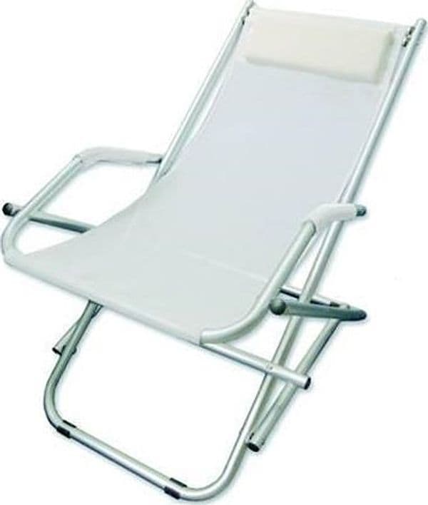 SDRAIO IN ALLUMINIO BIANCO - cm.54x97x77h. - in prodotto EuroStore07 - Alatri, commercioVirtuoso.it