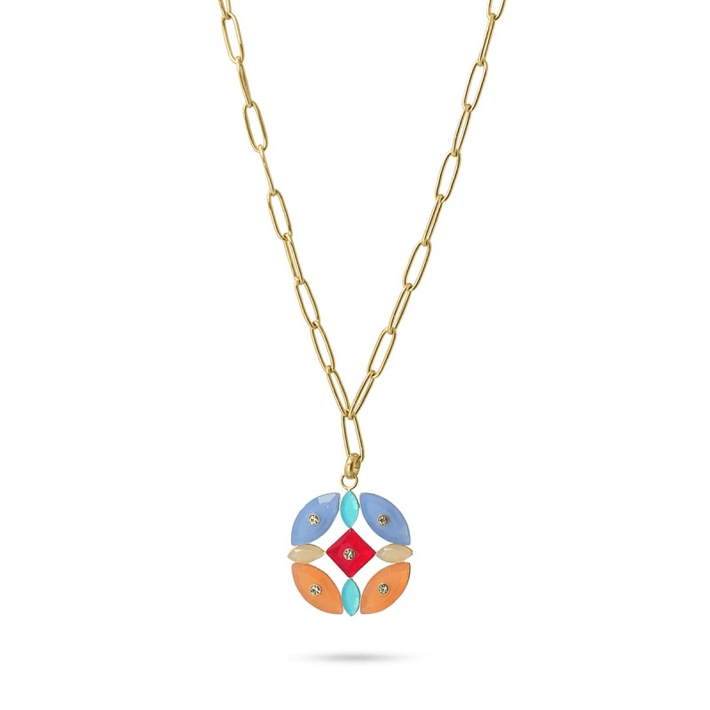 Anartxy - Collana con pietre colorate in Collane Alba Gioielli - Casoria, commercioVirtuoso.it