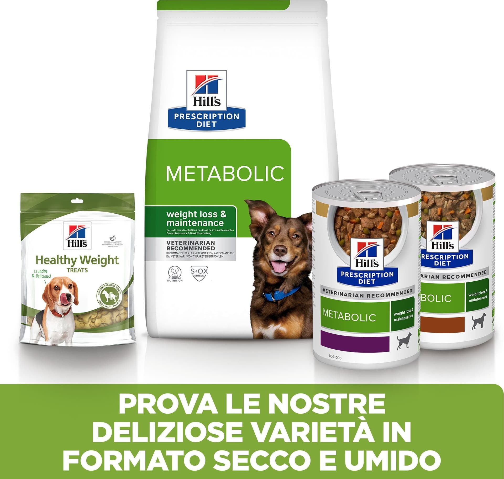 Hill's Prescription Diet Metabolic secco Cani Adulti pollo in Secco 101 Market - Poggibonsi, commercioVirtuoso.it