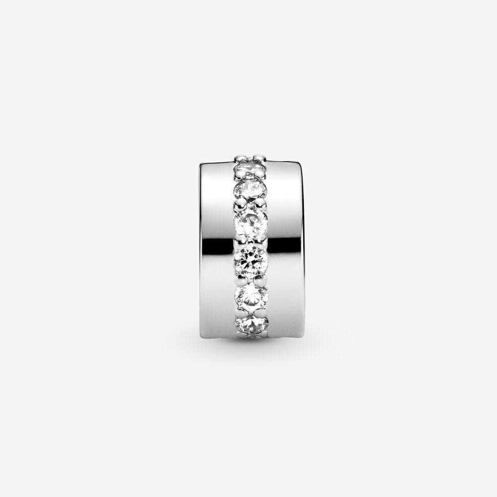 PANDORA Clip Fascia trasparente scintillante in Bead Charm Alba Gioielli - Casoria, commercioVirtuoso.it