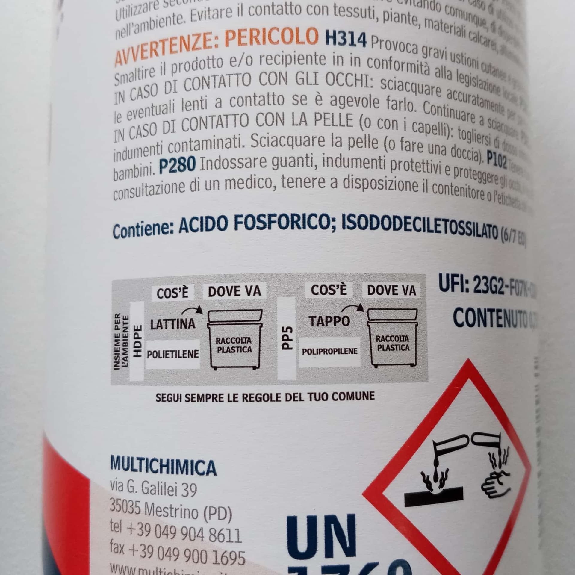 Neox 3D 750ml disossidante decalcificante disincrostante in Disincrostanti e decalcificanti Aloiserw.com - Altomonte, commercioVirtuoso.it
