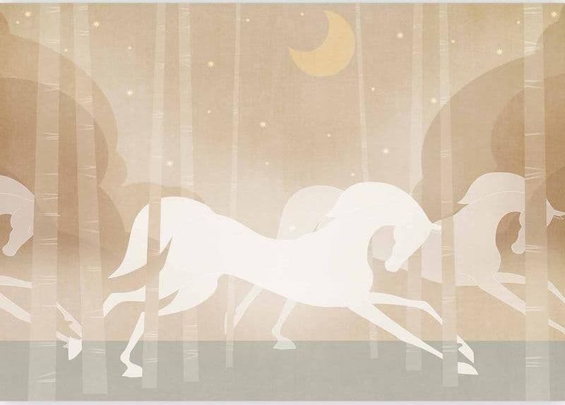 Carta da parati - Rushing Steeds in Carta da parati Collezione Casa - Trebisacce, commercioVirtuoso.it