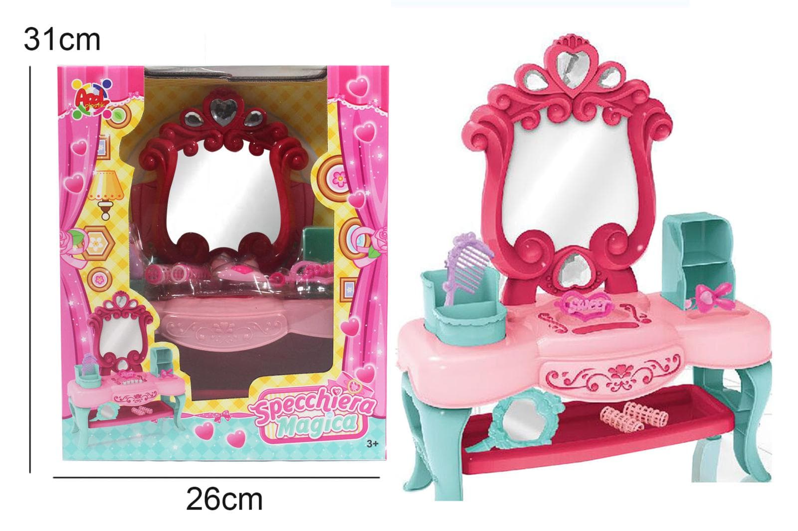 Set Specchiera Magic