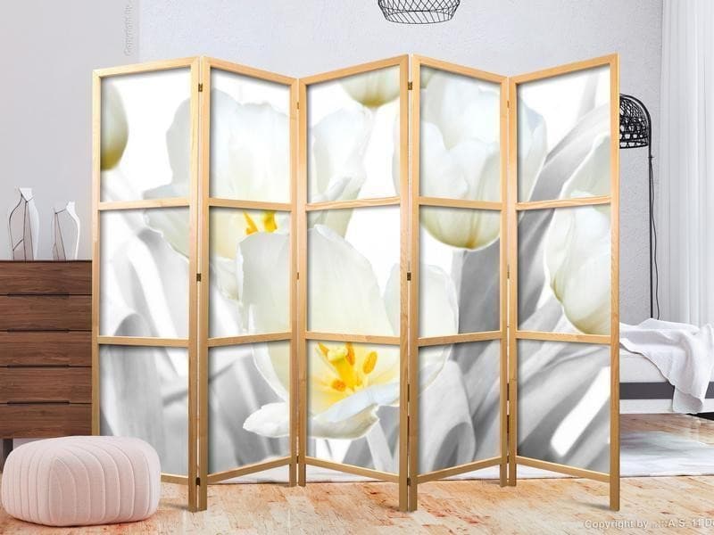 Paravento giapponese Tulipani luminosi 5 ante in Paraventi Collezione Casa - Trebisacce, commercioVirtuoso.it