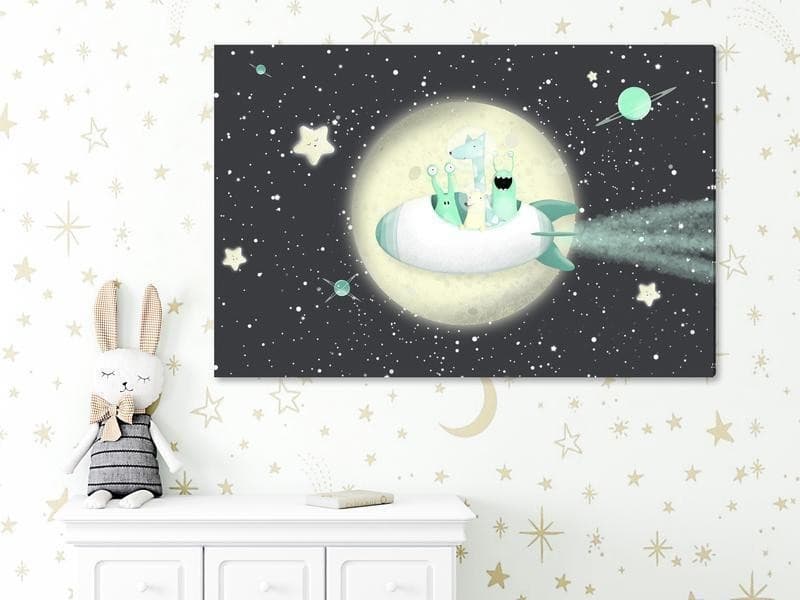 Quadro - Rocket Crew (1 Part) Wide in Poster e stampe Collezione Casa - Trebisacce, commercioVirtuoso.it