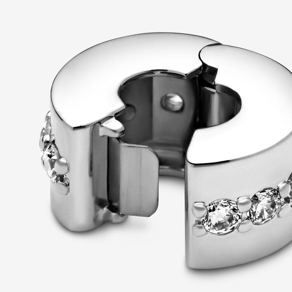 PANDORA Clip Fascia trasparente scintillante in Bead Charm Alba Gioielli - Casoria, commercioVirtuoso.it