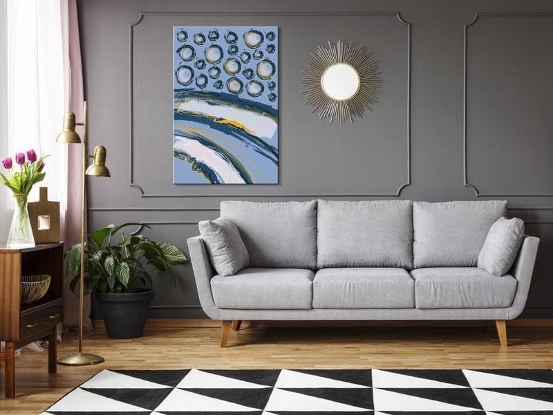 Quadro - Rhythmic Auroras (1 Part) Vertical in Poster e stampe Collezione Casa - Trebisacce, commercioVirtuoso.it