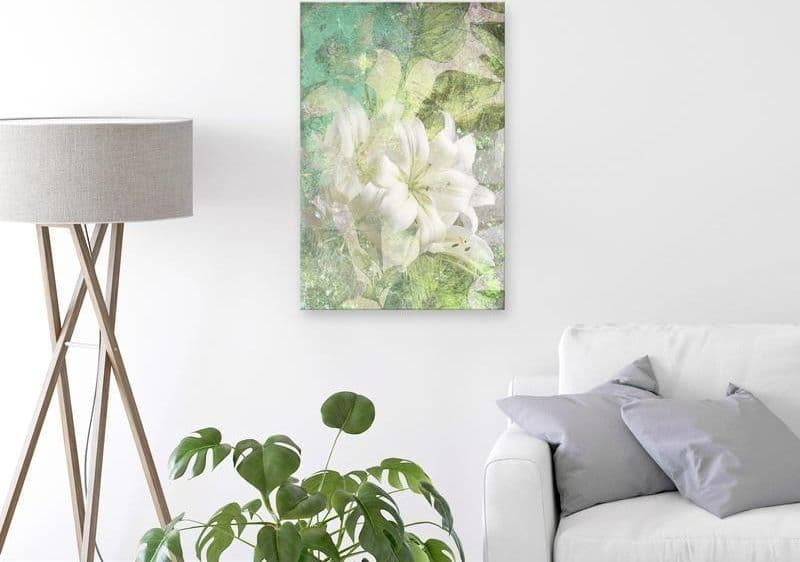 Quadro - Green Breath (1 Part) Vertical in Poster e stampe Collezione Casa - Trebisacce, commercioVirtuoso.it