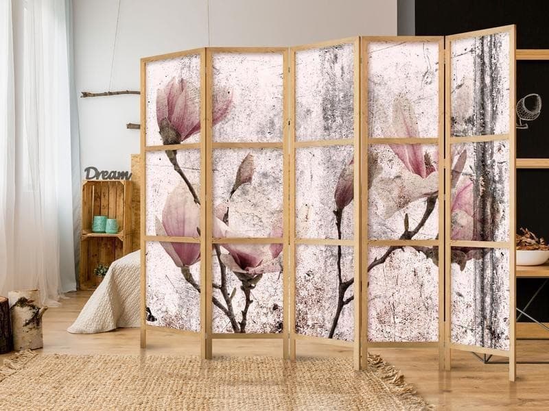 Paravento giapponese Magnolia vintage 5 ante in Paraventi Collezione Casa - Trebisacce, commercioVirtuoso.it