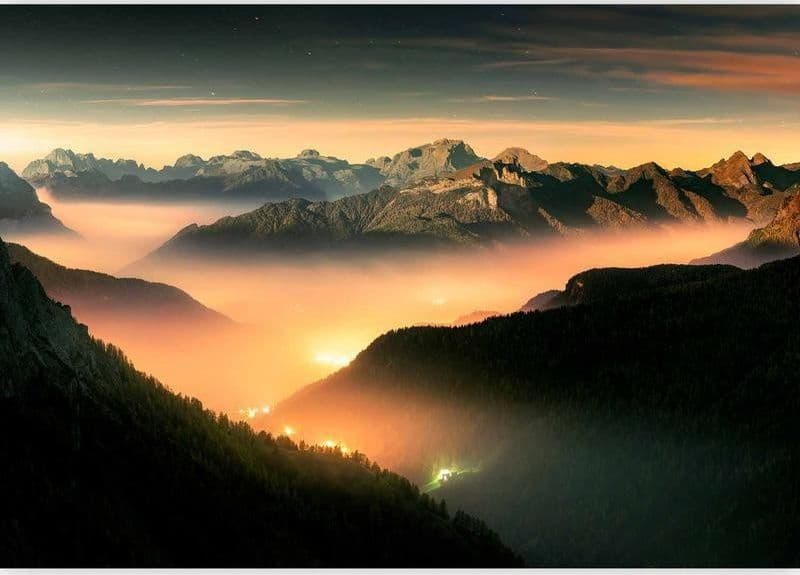 Carta da parati - Mountain Breath - Third Variant in Carta da parati Collezione Casa - Trebisacce, commercioVirtuoso.it