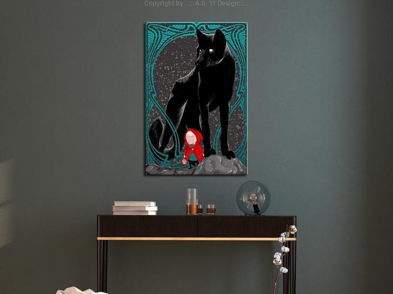 Quadro - Red Riding Hood (1 Part) Vertical in Poster e stampe Collezione Casa - Trebisacce, commercioVirtuoso.it