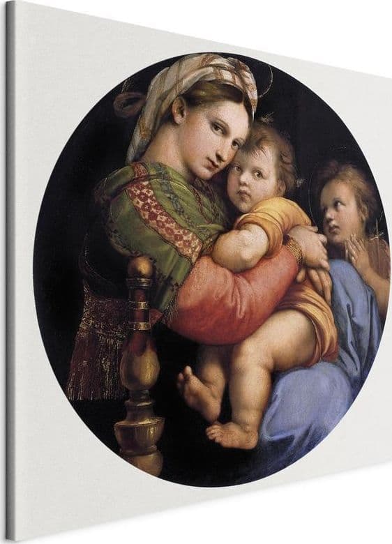 Quadro - Madonna on a Chair in Poster e stampe Collezione Casa - Trebisacce, commercioVirtuoso.it