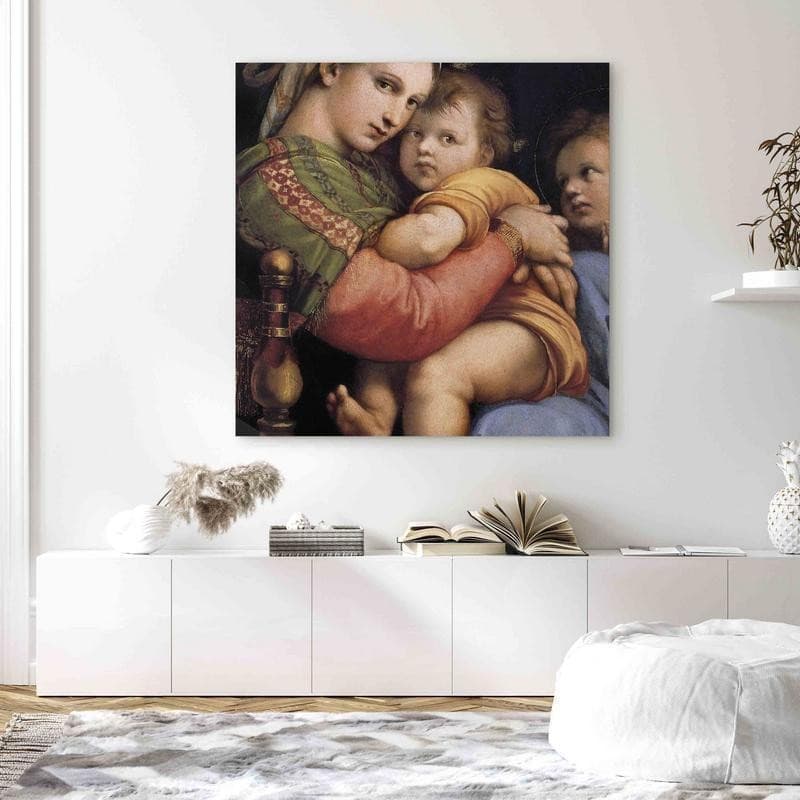Quadro - Madonna on a Chair in Poster e stampe Collezione Casa - Trebisacce, commercioVirtuoso.it