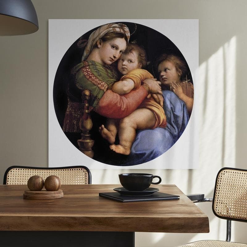 Quadro - Madonna on a Chair in Poster e stampe Collezione Casa - Trebisacce, commercioVirtuoso.it