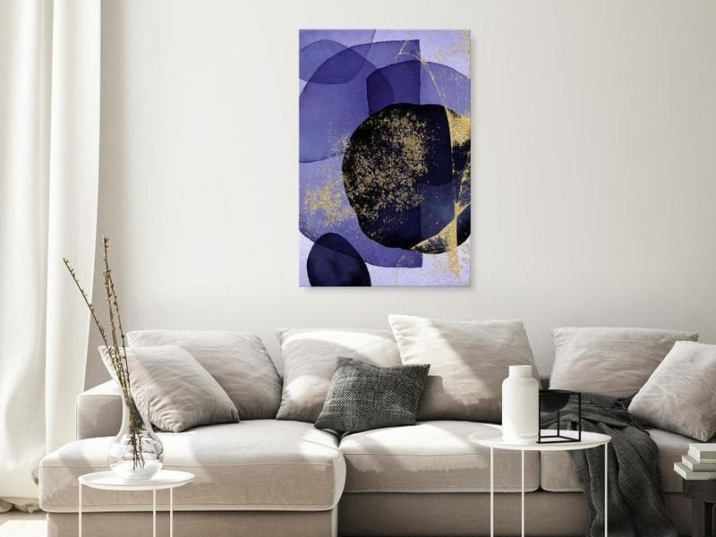 Quadro - Purple Kaleidoscope (1 Part) Vertical in Poster e stampe Collezione Casa - Trebisacce, commercioVirtuoso.it