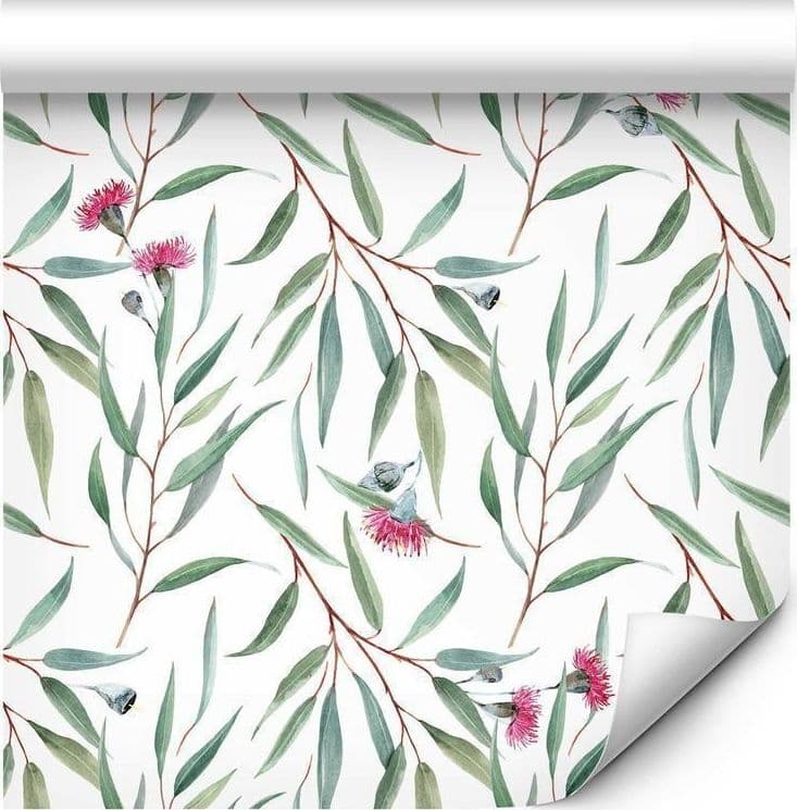 Tappezzeria murale - Pink Flower Buds in Carta da parati Collezione Casa - Trebisacce, commercioVirtuoso.it