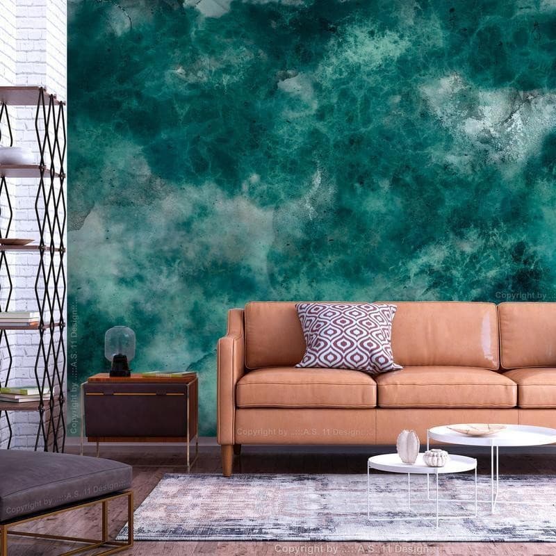 Carta da parati - Malachite respite - modernist abstract background with texture in Carta da parati Collezione Casa - Trebisacce, commercioVirtuoso.it
