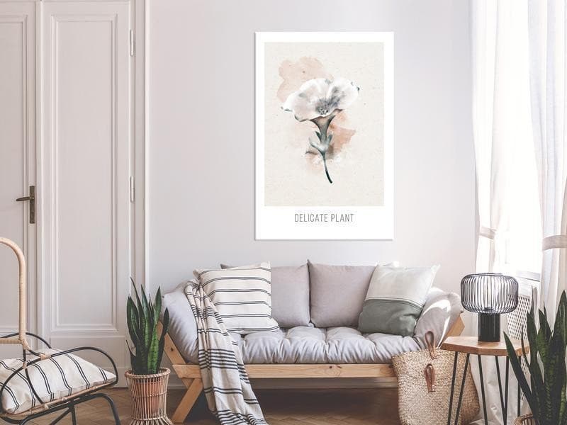 Quadro - Delicate Plant (1 Part) Vertical in Poster e stampe Collezione Casa - Trebisacce, commercioVirtuoso.it