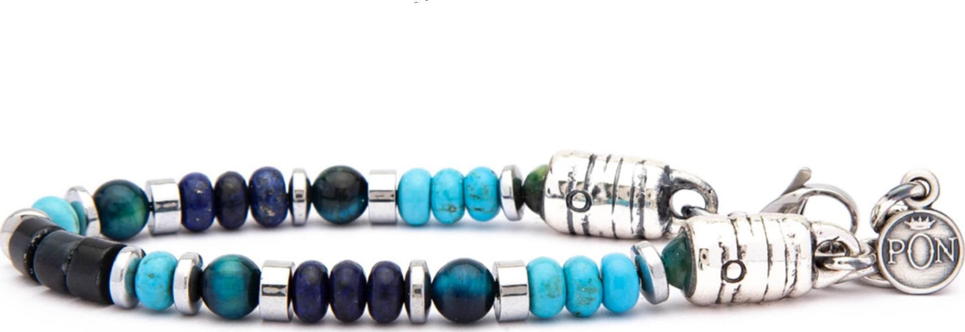 Portonovo   Bracciale Genesi dischetto Turchese Lapis in Bracciali Alba Gioielli - Casoria, commercioVirtuoso.it