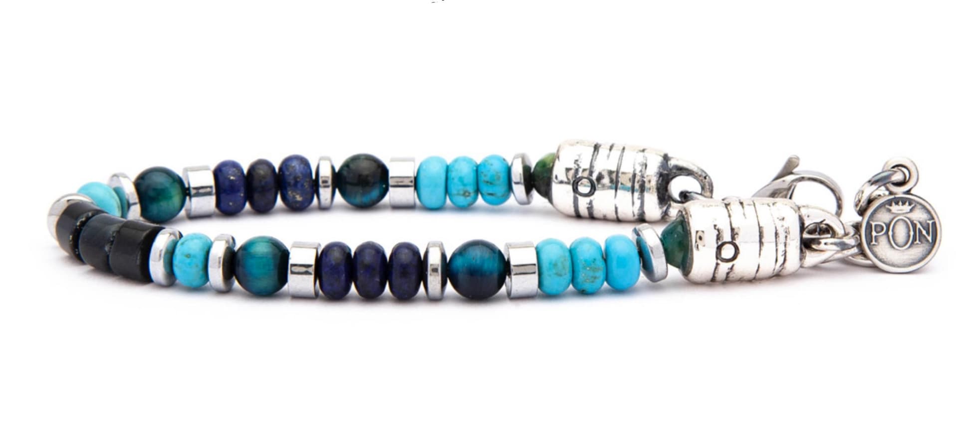 Portonovo   Bracciale Genesi dischetto Turchese Lapis in Bracciali Alba Gioielli - Casoria, commercioVirtuoso.it