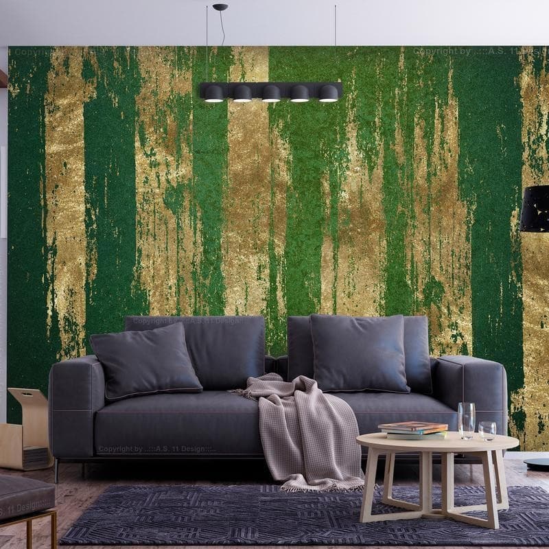 Carta da parati - Golden-Green Expression in Carta da parati Collezione Casa - Trebisacce, commercioVirtuoso.it