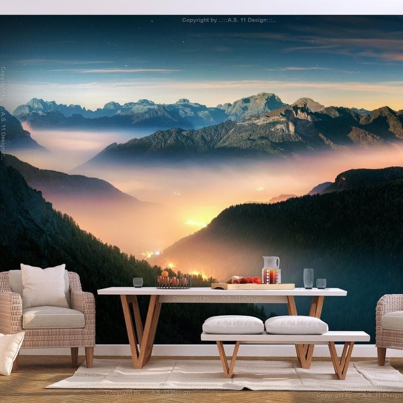 Carta da parati - Mountain Breath - Second Variant in Carta da parati Collezione Casa - Trebisacce, commercioVirtuoso.it