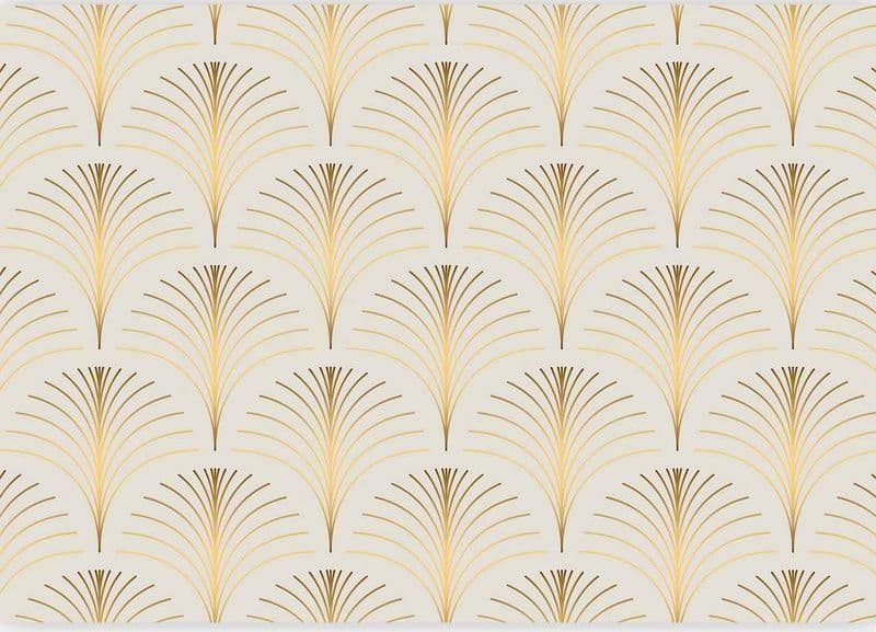 Carta da parati - Gold Linear Pattern on Marble Background in Carta da parati Collezione Casa - Trebisacce, commercioVirtuoso.it