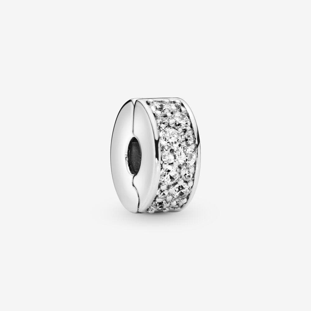 PANDORA Clip con pavé