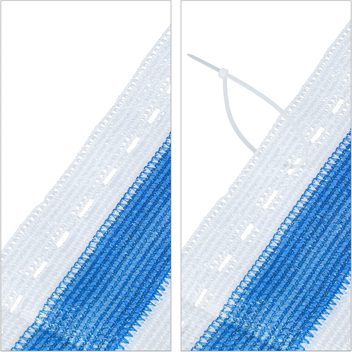 RETE OMBREGGIANTE 90% BIANCA E BLU ASOLE RINFORZATE - - mt.50x2h - FER 430906 in prodotto EuroStore07 - Alatri, commercioVirtuoso.it