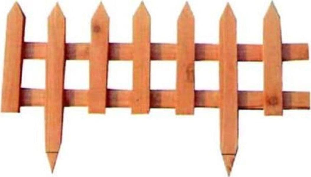 STECCATO IN LEGNO A DOGHE CON PUNTE - cm.60x10x35h. - FER 223874 in prodotto EuroStore07 - Alatri, commercioVirtuoso.it