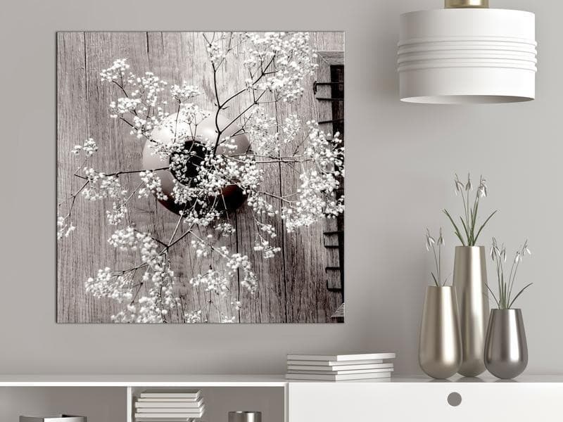 Quadro - Dried Flowers (1 Part) Square in Poster e stampe Collezione Casa - Trebisacce, commercioVirtuoso.it
