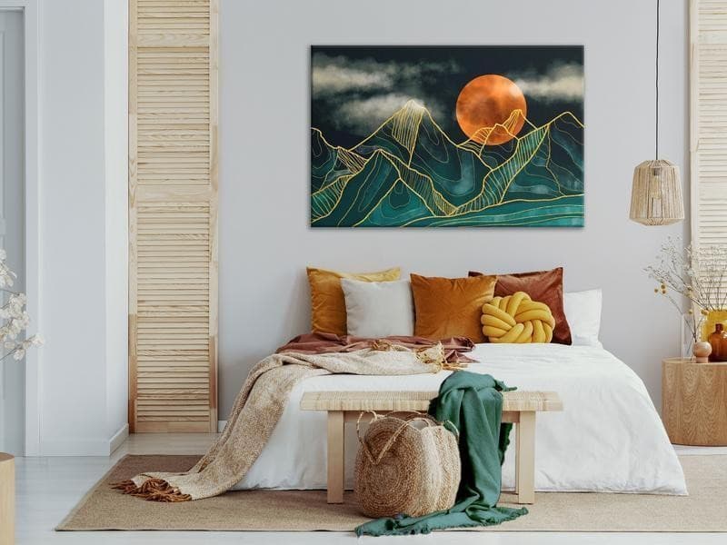 Quadro - Mountain Calm (1 Part) Wide in Poster e stampe Collezione Casa - Trebisacce, commercioVirtuoso.it