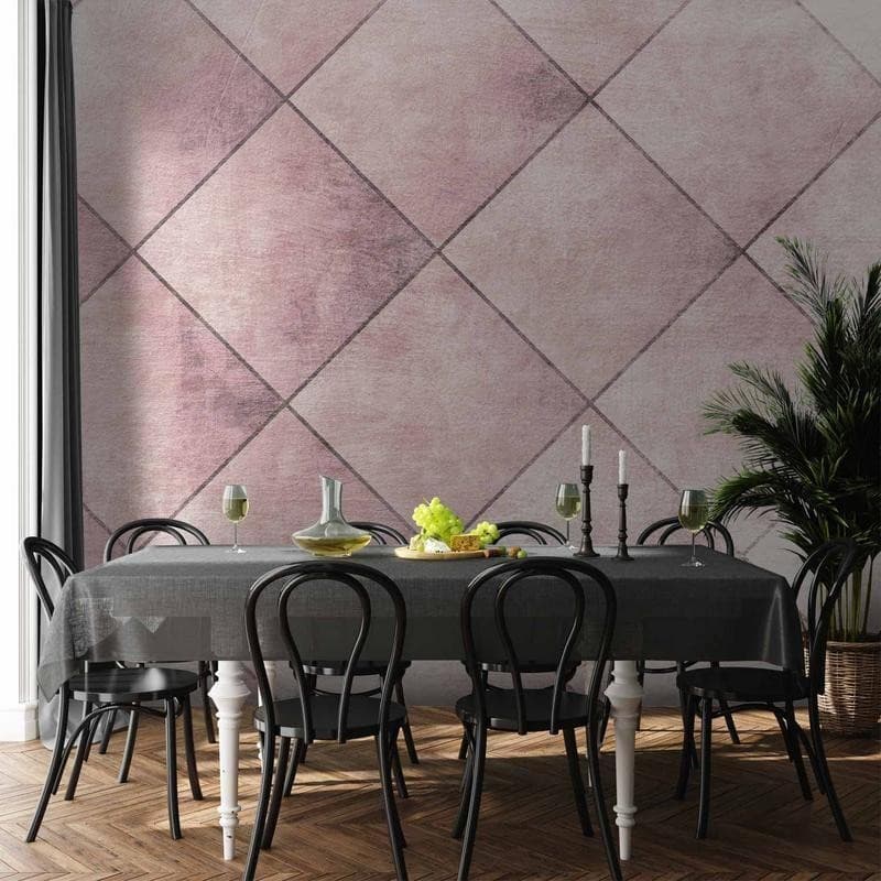 Carta da parati - Perfect cuts - uniform geometric pattern in tiled pattern with pattern in Carta da parati Collezione Casa - Trebisacce, commercioVirtuoso.it