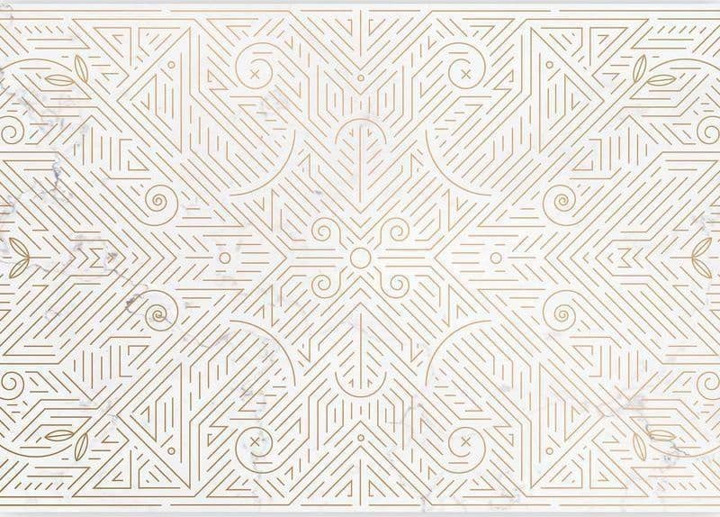 Carta da parati - Geometric Pattern Shades of Gold and Marble Stone in Carta da parati Collezione Casa - Trebisacce, commercioVirtuoso.it