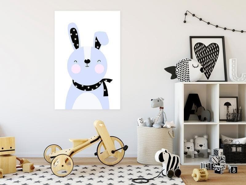 Quadro - Brave Rabbit (1 Part) Vertical in Poster e stampe Collezione Casa - Trebisacce, commercioVirtuoso.it