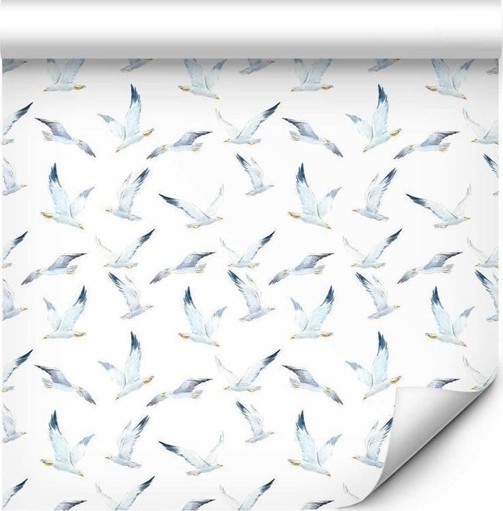 Tappezzeria murale - Flying Seagulls in Arazzi e tappezzeria Collezione Casa - Trebisacce, commercioVirtuoso.it