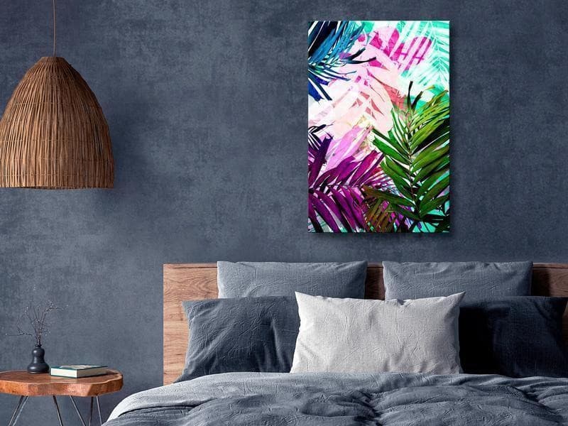 Quadro - Colourful Rustle (1 Part) Vertical in Poster e stampe Collezione Casa - Trebisacce, commercioVirtuoso.it
