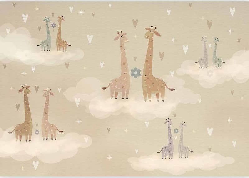Carta da parati - Giraffes in Love in Carta da parati Collezione Casa - Trebisacce, commercioVirtuoso.it