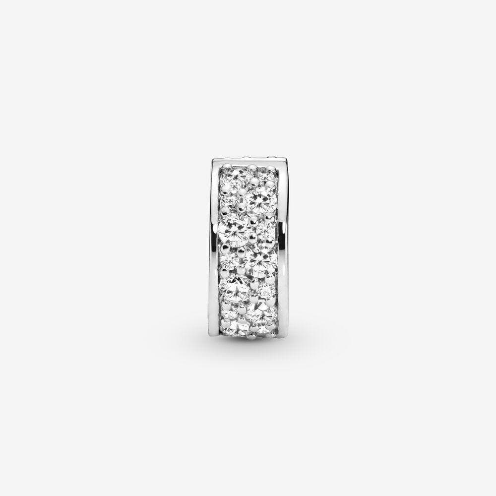 PANDORA Clip con pavé in Bead Charm Alba Gioielli - Casoria, commercioVirtuoso.it