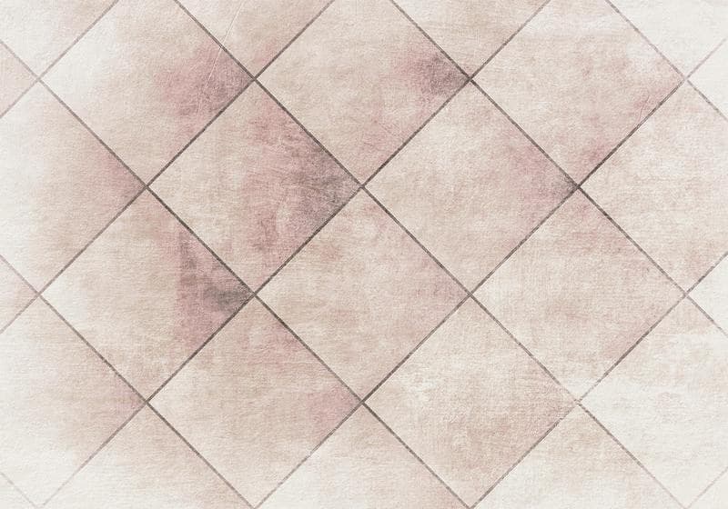 Carta da parati - Perfect cuts - geometric symmetrical tiled pattern with pattern in Carta da parati Collezione Casa - Trebisacce, commercioVirtuoso.it