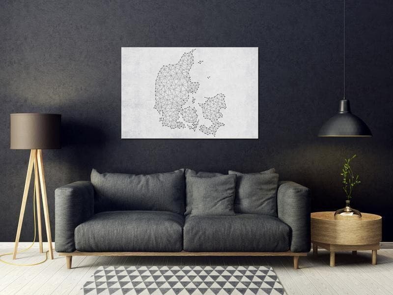 Quadro di sughero - Geometric Land in Bacheche Collezione Casa - Trebisacce, commercioVirtuoso.it