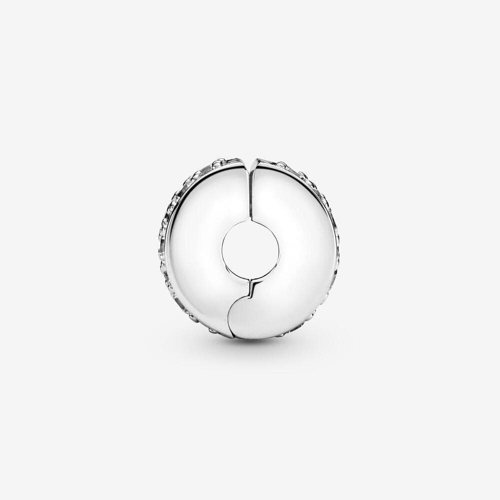 PANDORA Clip con pavé in Bead Charm Alba Gioielli - Casoria, commercioVirtuoso.it