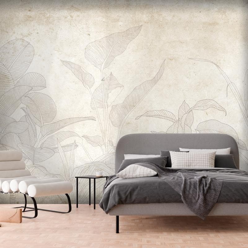 Carta da parati - Subtle Exotic Plants in Carta da parati Collezione Casa - Trebisacce, commercioVirtuoso.it