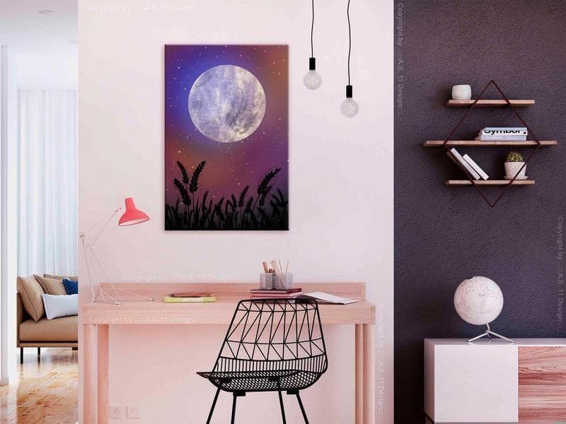 Quadro - Night in the Country (1 Part) Vertical in Poster e stampe Collezione Casa - Trebisacce, commercioVirtuoso.it