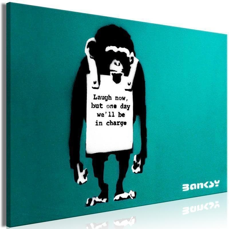 Quadro - Angry Monkey (1 Part) Vertical in Poster e stampe Collezione Casa - Trebisacce, commercioVirtuoso.it