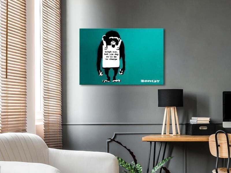 Quadro - Angry Monkey (1 Part) Vertical in Poster e stampe Collezione Casa - Trebisacce, commercioVirtuoso.it