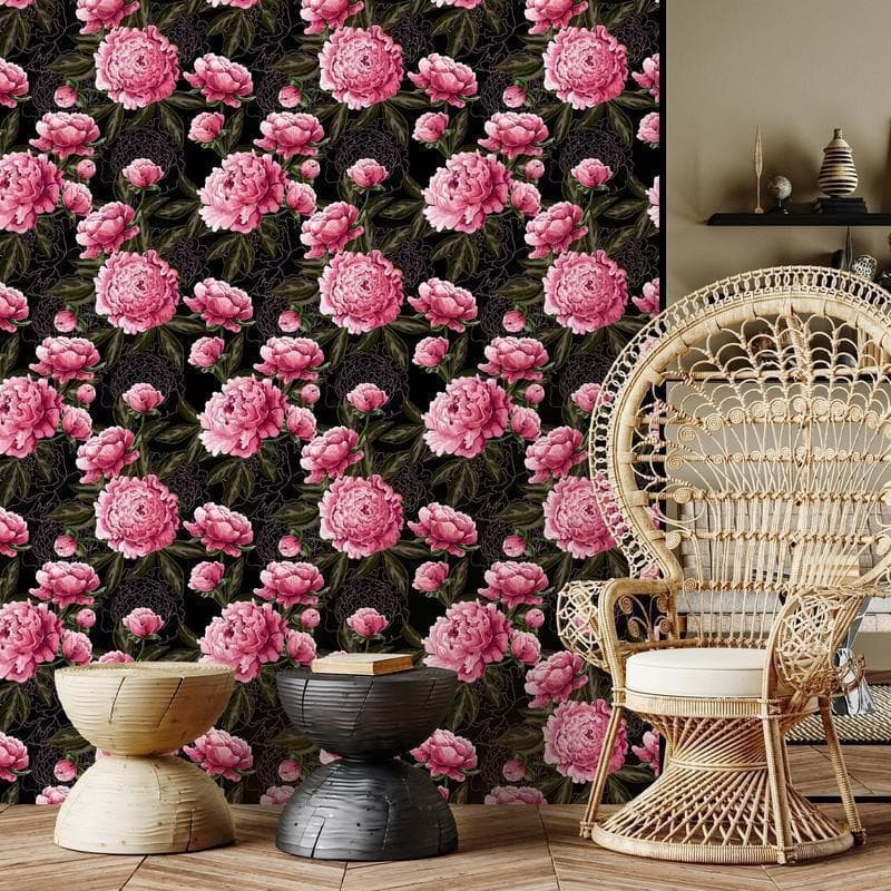 Tappezzeria murale - Sumptuous Flowers in Carta da parati Collezione Casa - Trebisacce, commercioVirtuoso.it