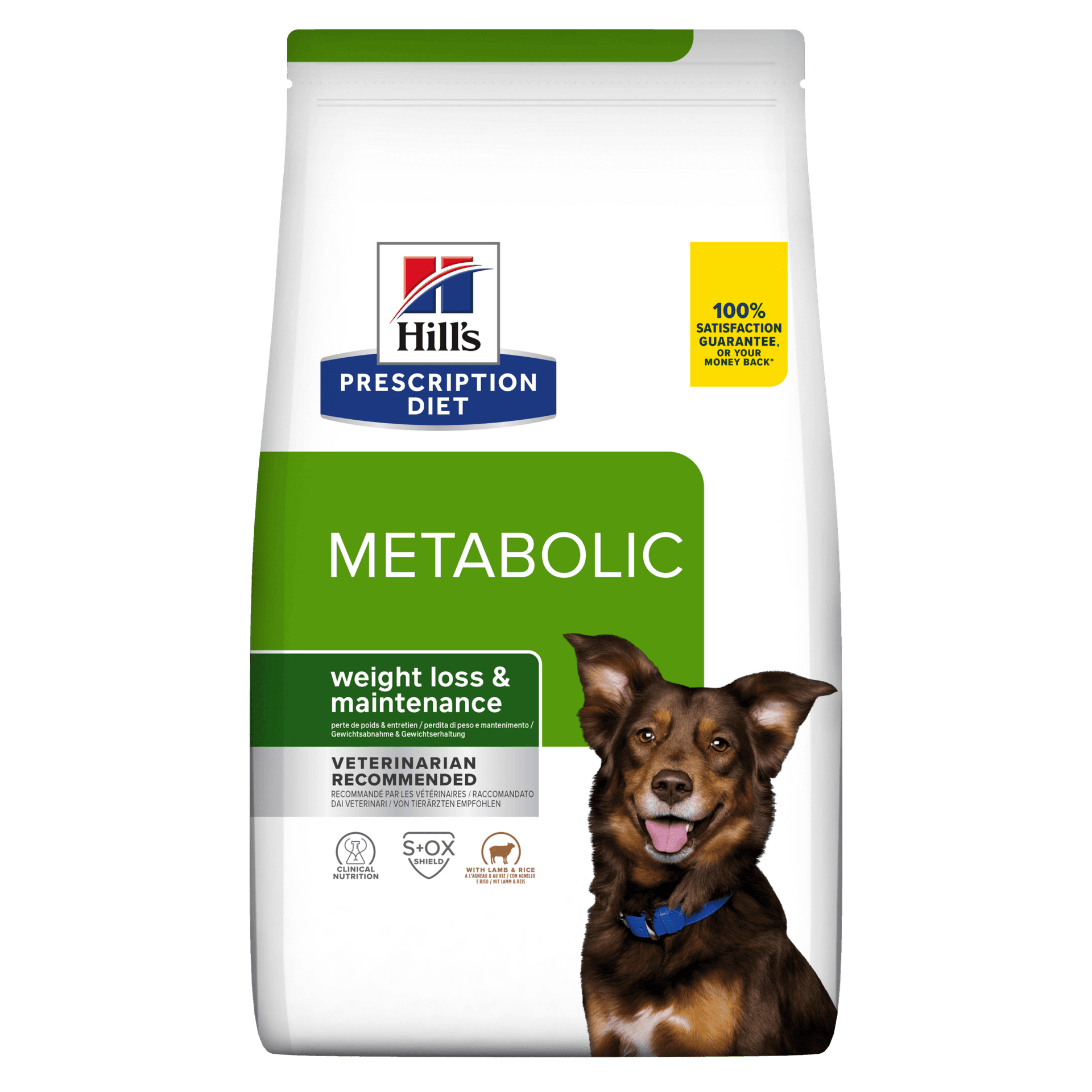 Hill's Prescription Diet Metabolic secco Cani Adulti agnello in Secco 101 Market - Poggibonsi, commercioVirtuoso.it