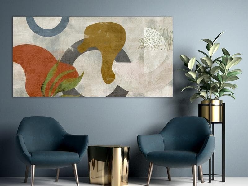 Quadro - Mirage of Shapes (1 Part) in Poster e stampe Collezione Casa - Trebisacce, commercioVirtuoso.it