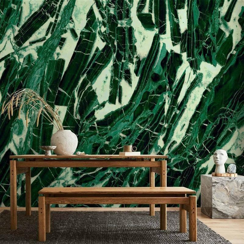 Carta da parati - Emerald Marble in Carta da parati Collezione Casa - Trebisacce, commercioVirtuoso.it